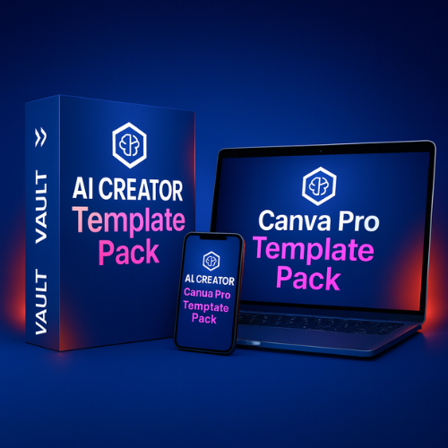 AI Creator Vault – Canva Pro Template Pack